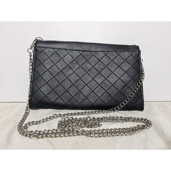 Batman Foil Envelope Wallet Clutch Purse Crossbody Bag Chain Strap Evening Bag - Picture 5 of 11